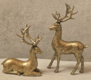 Figurki kolekcjonerskie myśliwskie JELENIE BYKI. Na prezent. Wieniec. Nowe.