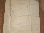 Mapa Polski w skali 1:1 500 000 z 1945 roku