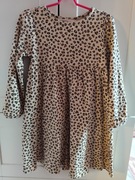 Sukienka h&m 110116 panterka 