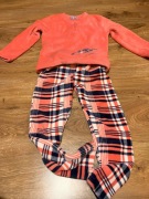 Zestaw dresowy z polaru dla dziewczynki rozm. 134