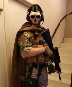 Czacha, maska Ghost MW2