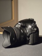 Lustrzanka profesionalna Nikon D800 + Obiektyw Sigma 50mm F1.4 EX + CF 64GB