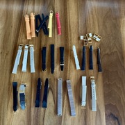 Komplet pasków do zegarków – męskie i damskie – vintage, NOS komplet 2