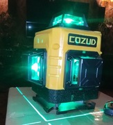 Laser krzyżowy 4D 16 linii 4 płaszczyzny kpl. etui, pilot,kabel ładowarki.