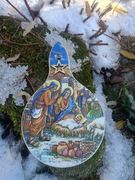 Ozdoba świąteczna deska 