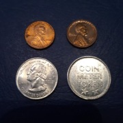 USA 3 sztuki + token