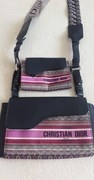 Damska podwójna torebka Christian Dior