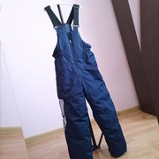 116cm, Narciarskie Grube Spodnie Zimowe, Kombinezon Zimowy z Bawełną