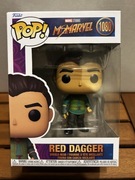FUNKO POP - 1080 - MS MARVEL - RED DAGGER - MARVEL STUDIOS