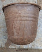 Wiadro p-poż z PRL, 1976 rok, rzadkość 