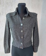 Bluzka czarno-srebrna w roz XS/S