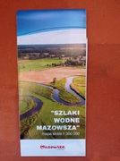 Szlaki Wodne Mazowsza mapa 