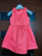 Różowa połyskująca sukienka dla dziewczynki rozm. 116 (12)