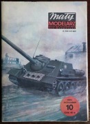 Mały Modelarz 10/1983 -  Średnie działo pancerne SU-100
