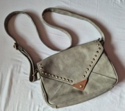 Torebka damska na pasku w kolorze khaki