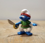 Schleich smerf smurf pirat figurka model wycofany z 2013 r.