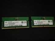 KOMPLET Pamięć RAM DDR5 8GB Hynix x3 Micron 2x8 GB  HMCG66MEBSA092N