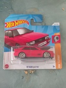Hot Wheels HW turbo 87 audi Quattro czerwone Mattel 