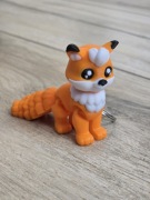 Ruchomy Lisek - Brelok 3d - Druk3d fidget Keychain mixGadzet 