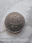 Moneta 50 złotych Bolesław I Chrobry. Dwie sztuki.