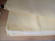 Zimowy pokrowiec na rośliny żółty 