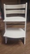 STOKKE TRIPP TRAPP Krzesło drewniane białe