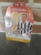 Topps match attax 2024/2025 squadzone nr.21 Zinedine Zidane real Madryt 