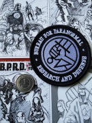 Naszywka Bureau for Paranormal Research and Defense BPRD BBPO rzep velcro