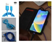 2x Kabel USB-C 1m Nylonowy | Szybkie Ładowanie | Do iPhone 