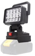 LAMPA DO MAKITA 18V halogen LAMPKA ROBOCZA latarka 18 LED+ 2xUSB
