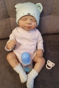 Lalka REBORN jak żywe niemowlę + akcesoria 50cm