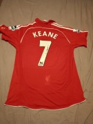 Koszulka FC Liverpool z autografem Robbie Keane 