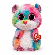 Maskotka TĘCZOWY CHOMIK RODNEY PUPILKI 24 cm + OPAKOWANIE na PREZENT