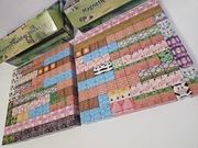 Klocki magnetyczne 200 sztuk w stylu Minecraft dla dziewczynki