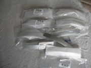 Uchwyty meblowe aluminium szczotkowane- komplet 8 szt