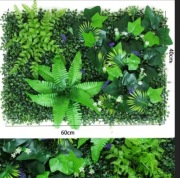 EKRAN ROŚLINY SZTUCZNE PANEL ROŚLINNY PARAWAN 3D SZTUCZNA TRAWA 60X40 CM