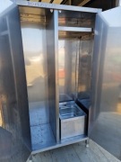 Szafa Porządkowa Ze Zlewem Podwójna 90/50/180