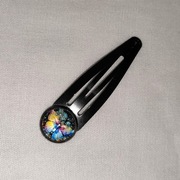 O106 Spinka do włosów ozdobna Motyl Handmade