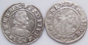 Ferdynand II.2 x 3 krajcary 1628 r.Praga różne matryce