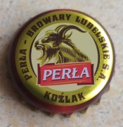 Perła Koźlak kapsel po piwie 