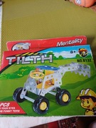 Vintage zabawka maszyna do skrecania