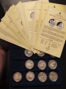 10 srebrnych  medali "Jan Paweł II" 