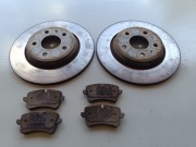 Tylne Tarcze + klocki hamulcowe ATE 300mm audi A6 c7 ATE 24.0112-0178.1