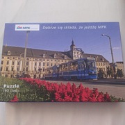 Puzzle MPK Wrocław - tramwaj - edycja limitowana 160 części - TREFL