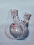 Kolba okrągłodenna dwuszyjna 500 ml