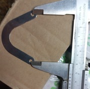 Blaszka zaworu kompresora typu C