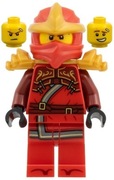 Lego Ninjago Kai ZX - Legacy Update njo0997 + ZŁOTA BROŃ Nowy