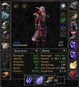 Konto 70 lvl Warrior Elf Spineshatter TBC Anniversary EU Classic WoW