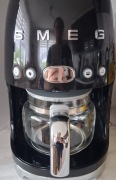 Ekspres przelewowy Smeg DCF02BLEU 1,4 l Czarny 50's Style