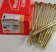 Wkręt konstrukcyjny ciesielski 8x280 łeb talerzowy do drewna - 100 szt